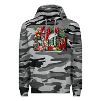 Slate Camo let it snow Premium Hoodie - MaliasSmallBusiness