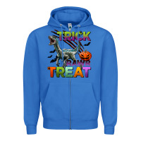 True Royal trick rawr treat Zipper Hoodie - BundleAndBundleShop