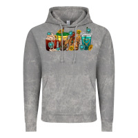 Cloud Rock western rodeo coffee cup Vintage Hoodie - texasbilliewilder