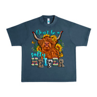 Midnight Navy don't be a salty heifer Urban Heavy Tee - Zillion Design Studio