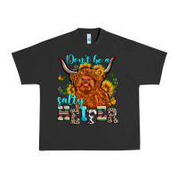 Pigment Black don't be a salty heifer Urban Heavy Tee - Zillion Design Studio