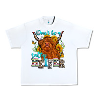 White don't be a salty heifer Urban Heavy Tee - Zillion Design Studio