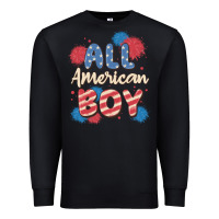 Black all american boy Premium Sweatshirt - MaliasSmallBusiness