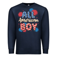 Navy all american boy Premium Sweatshirt - MaliasSmallBusiness