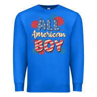 True Royal all american boy Premium Sweatshirt - MaliasSmallBusiness