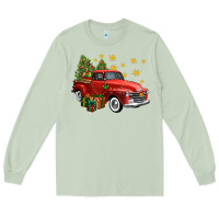 Matcha christmas truck Long Sleeve Tee - FaDigitalArtStudio