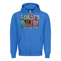 True Royal loaded tea junkie Zipper Hoodie - Jasminsmagicworld