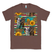 Chestnut two cute heifers seamless pattern Classic Tee - HRA Design Shop