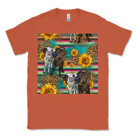 Copper two cute heifers seamless pattern Classic Tee - HRA Design Shop