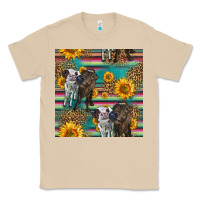 Mushroom two cute heifers seamless pattern Classic Tee - HRA Design Shop