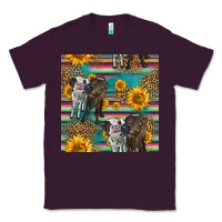 Plum two cute heifers seamless pattern Classic Tee - HRA Design Shop