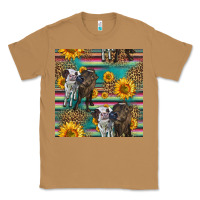 Toasted Coconut two cute heifers seamless pattern Classic Tee - HRA Design Shop