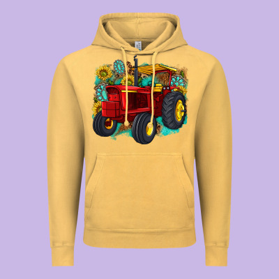 Vintage Hoodie western tractor