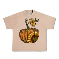Burro pumpkin with sunflower Urban Heavy Tee - RanaPortraitStore