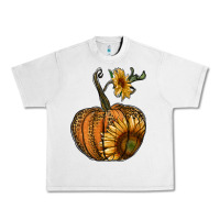 Lunar Rock pumpkin with sunflower Urban Heavy Tee - RanaPortraitStore