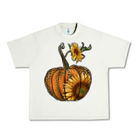 Pistachio pumpkin with sunflower Urban Heavy Tee - RanaPortraitStore
