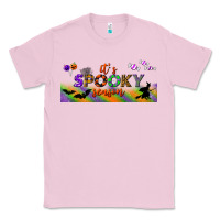 Bubblegum Pink it's spooky season libbey glass Classic Tee - BundleAndBundleShop
