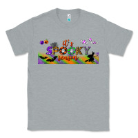 Heather Grey it's spooky season libbey glass Classic Tee - BundleAndBundleShop