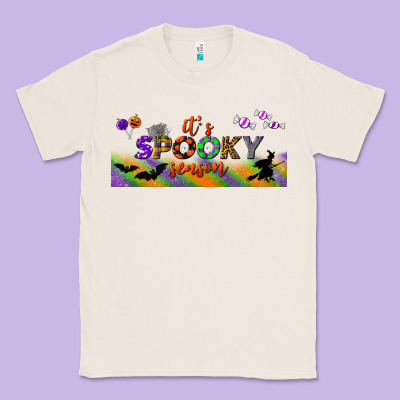 It's Spooky Season Libbey Glass Classic Tee Designed By Bundleandbundleshop