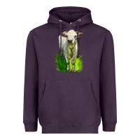 Plum Charolais Heifer Heavyweight Hoodie - LillyAllenDesigns