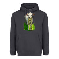 Smoke Charolais Heifer Heavyweight Hoodie - LillyAllenDesigns