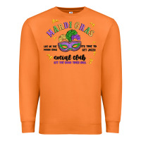 Carrot mardi gras social club Premium Sweatshirt - MaliasSmallBusiness