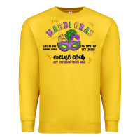 Lemon mardi gras social club Premium Sweatshirt - MaliasSmallBusiness