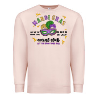 Mardi Gras Social Club Premium Sweatshirt | Teevron