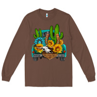 Western Truck Horseshoe Long Sleeve Tee | Teevron