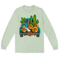Matcha western truck Horseshoe Long Sleeve Tee - HRA Design Shop
