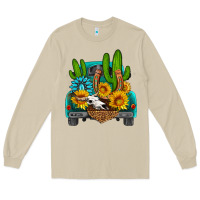 Mushroom western truck Horseshoe Long Sleeve Tee - HRA Design Shop