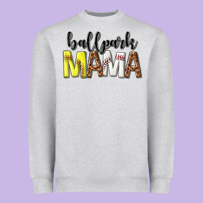 Heavyweight Sweatshirt ballpark mama