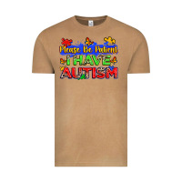 Vintage Camel please be patient i have autism Vintage Tee - Zillion Design Studio