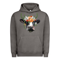 Pigment Tornado holstein cow head Urban Hoodie - BarkalooDesign