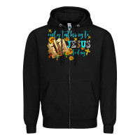 Black only talking to jesus today Zipper Hoodie - AdoDesignShop