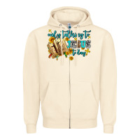 Sandshell only talking to jesus today Zipper Hoodie - AdoDesignShop