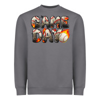 Storm game day baseball leopard Heavyweight Sweatshirt - Zillion Design Studio