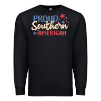 Black proud southern american Premium Sweatshirt - MaliasSmallBusiness