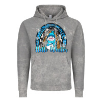 Cloud Rock hello winter rainbow Vintage Hoodie - Zillion Design Studio