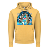 Hello Winter Rainbow Vintage Hoodie | Teevron