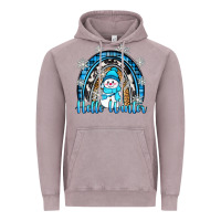 Vintage Zinc hello winter rainbow Vintage Hoodie - Zillion Design Studio