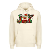 Sandshell joy christmas deer Premium Hoodie - MaliasSmallBusiness