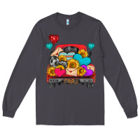 Smoke western truck with heart Long Sleeve Tee - HRA Design Shop
