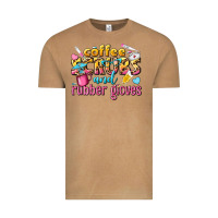 Vintage Camel coffee scrubs and rubber gloves Vintage Tee - texasbilliewilder
