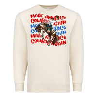 Sandshell make america cowboy again Premium Sweatshirt - MaliasSmallBusiness