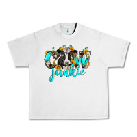 Lunar Rock cow junkie Urban Heavy Tee - Zillion Design Studio