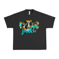 Pigment Black cow junkie Urban Heavy Tee - Zillion Design Studio