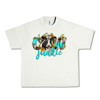 Pistachio cow junkie Urban Heavy Tee - Zillion Design Studio