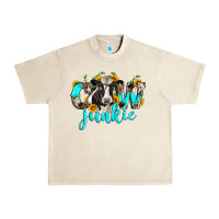 Sandshell cow junkie Urban Heavy Tee - Zillion Design Studio