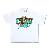 White cow junkie Urban Heavy Tee - Zillion Design Studio